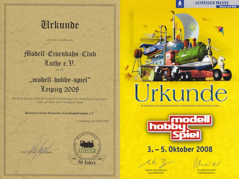 Ausstellungen - modell-hobby-spiel Leipzig 2008